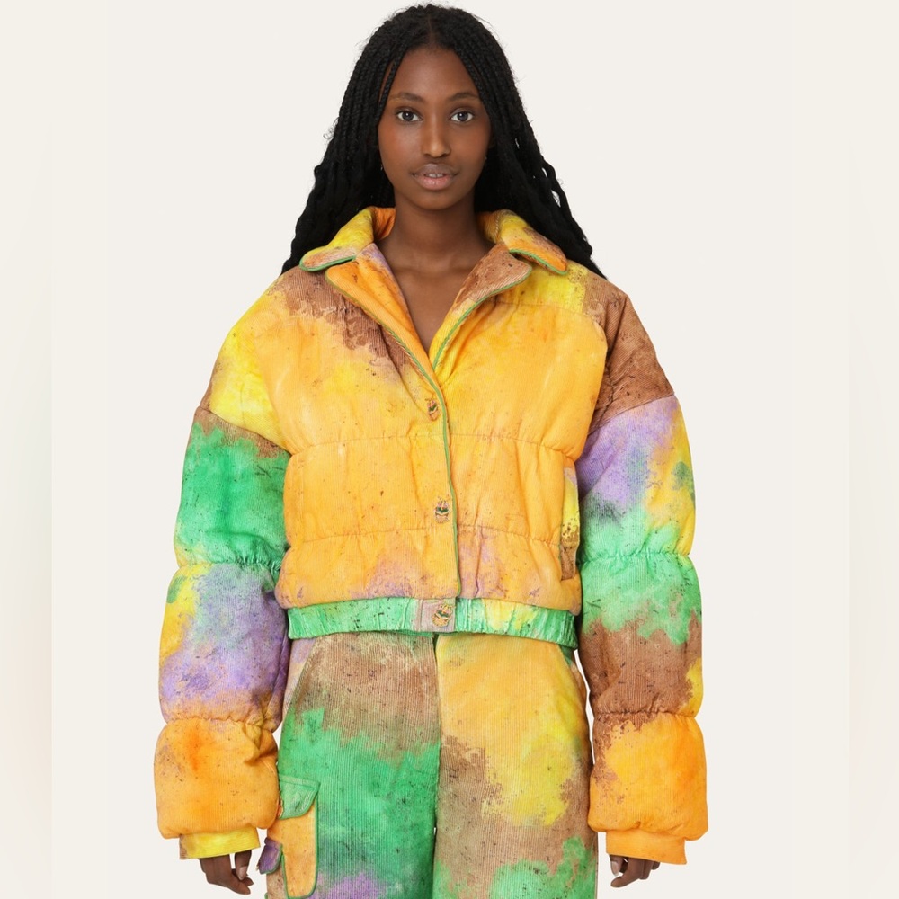 Helmstedt Nora Corduroy Jacket Lucid Moss NWT